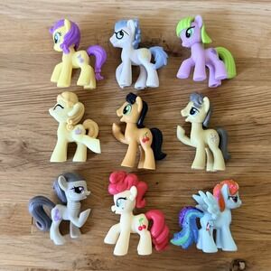 My Little Pony FiM MLP Blind Bag Figure Lot of 9 Hasbro G4 2 Inch